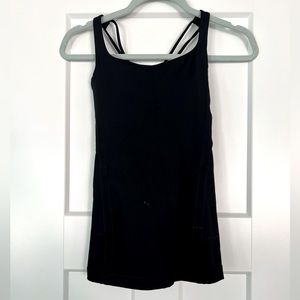 LULULEMON Black Tank Top Size 4